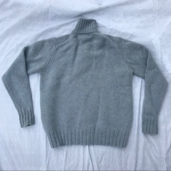 Polo Ralph Lauren Blue Vintage Fleece Half-Zip - Picture 6 of 6